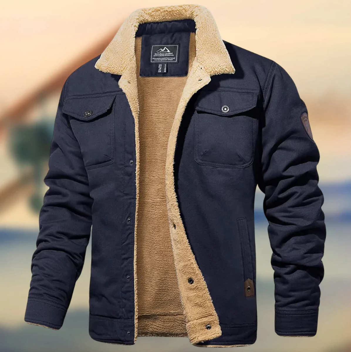 Hugo - die elegante und kuschelig warme Jacke