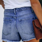 CITA - Bequemer Jeans Hosen-Rock für den Sommer