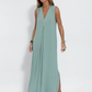 AYANIA - Set aus langem schlankmachenden Kleid und Weste