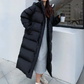 HANNA - Lange Puffer Daunenjacke