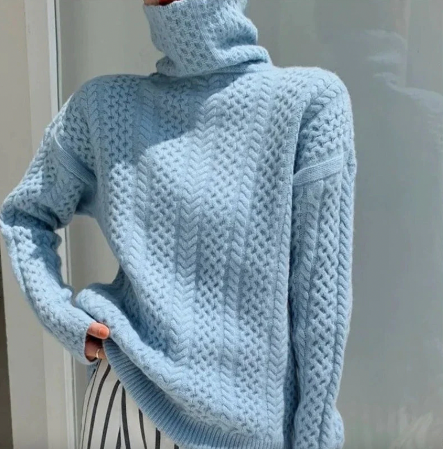 SOFIA - Couture Rollkragenpullover für den Winter