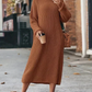 LIZA - Geripptes Kleid