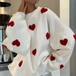 LOVE - warmer Pullover für den Frühling