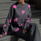 LOVE - warmer Pullover für den Frühling