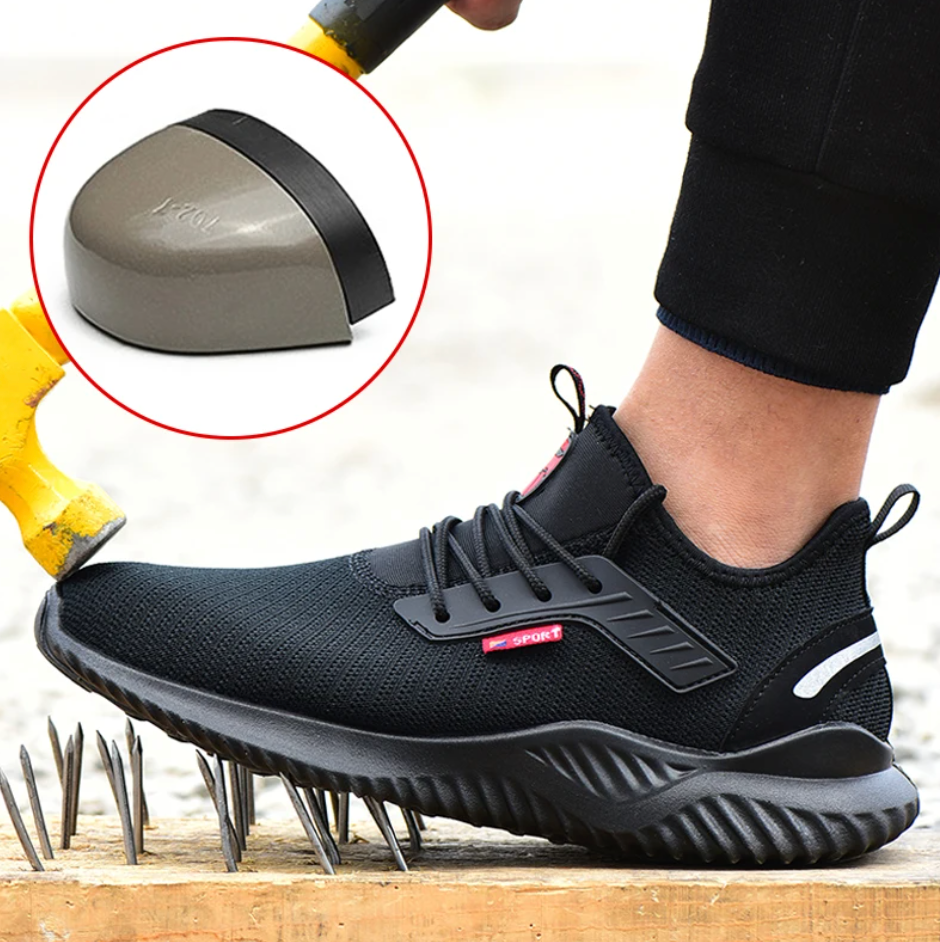 SAFETY™ - Unglaublich robuste und bequeme Sicherheitsschuhe mit integrierter Stahlkappe