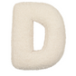 Das flauschige Boucle-Buchstaben-Kissen