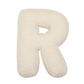 Das flauschige Boucle-Buchstaben-Kissen