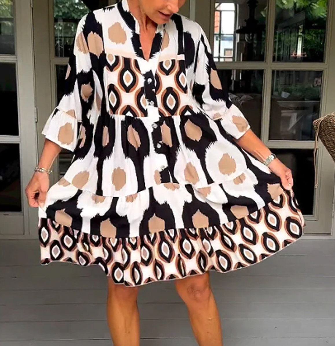 Lebhaftes Kleid - Valerie