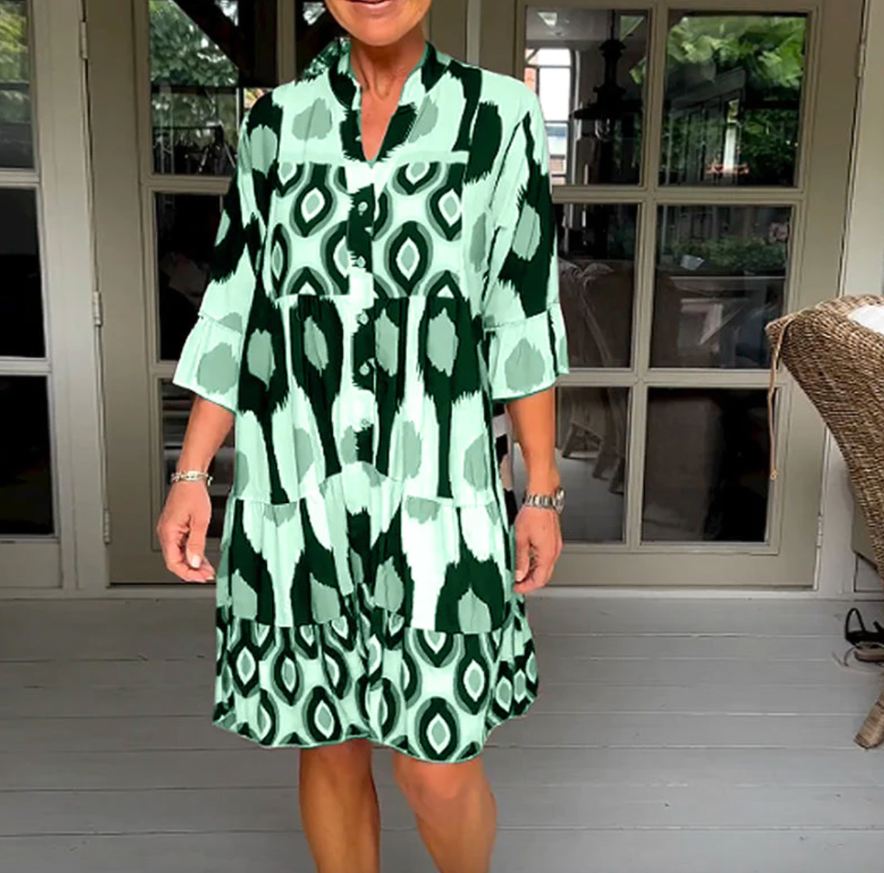 Lebhaftes Kleid - Valerie