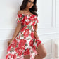 DAISY - Kleid mit Blumendruck