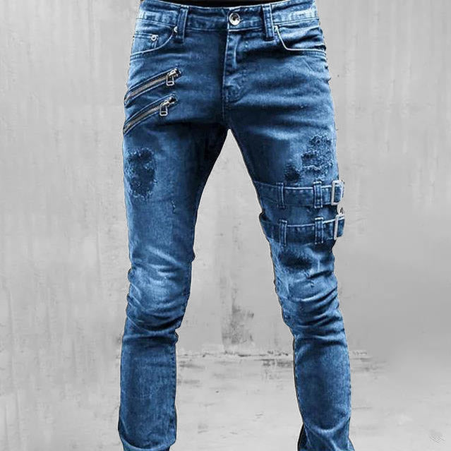 Ronaldo - Gothic Schnallenjeans