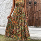 Nina - Musterreiches Maxikleid in Pastelltönen