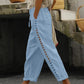 GRETA - Stickerei Blume Hose