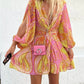 Lara - Paisley Chiffon Sommerkleid