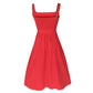Eva - Weißes Casual-Sommerkleid