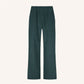 CORDHOSE LINA | SCHWARZ UND GRÜN AUS 100% BIO-BAUMWOLLE