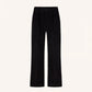 CORDHOSE LINA | SCHWARZ UND GRÜN AUS 100% BIO-BAUMWOLLE