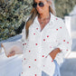 HERTHA – Bluse mit Herzmuster für Damen