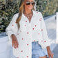 HERTHA – Bluse mit Herzmuster für Damen
