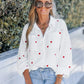 HERTHA – Bluse mit Herzmuster für Damen