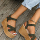 ELAINE - Orthopädische Keilsandalen
