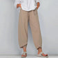 Schwarze Weite Hosen - Anna