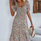 ALLISON - Vintage Kleid mit Blumendruck