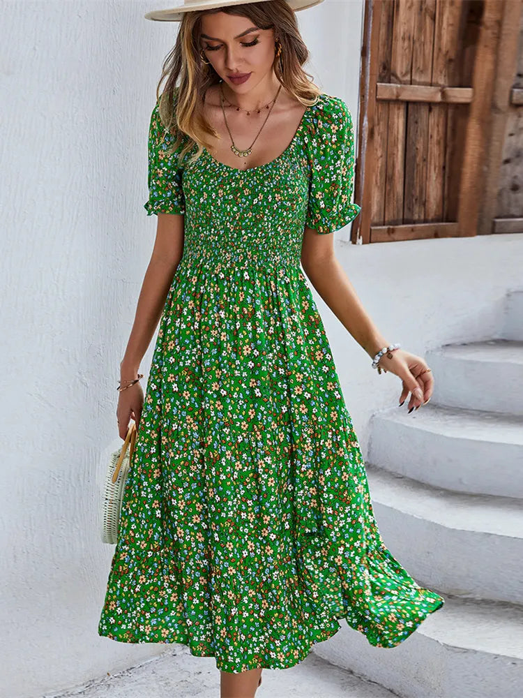 Mia | Kleid mit floralem Muster