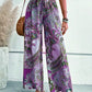 Grün-Bunte Paisley Hosen - Mia