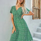 Sophie | A-Linien-Kleid mit kurzem Ärmel