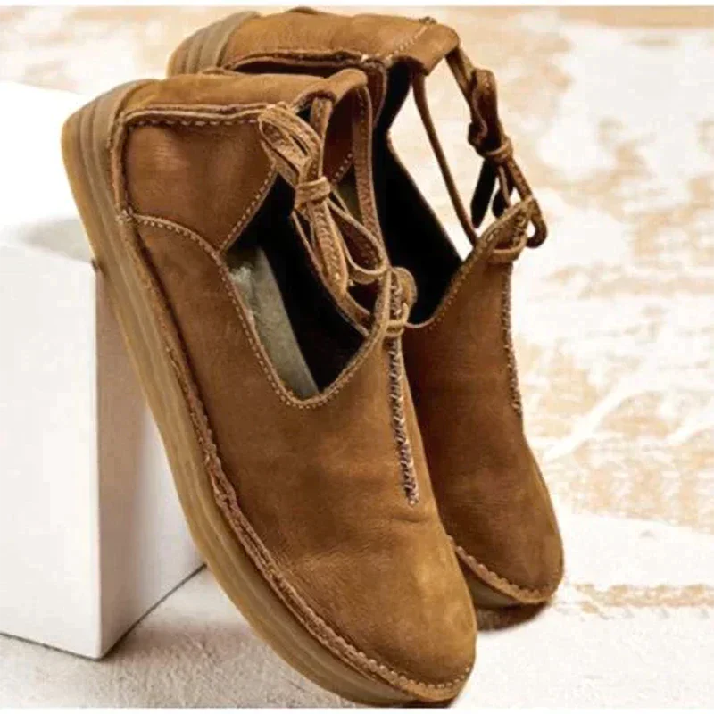 Annaa - Stylische Leder Schuhe für den Herbst