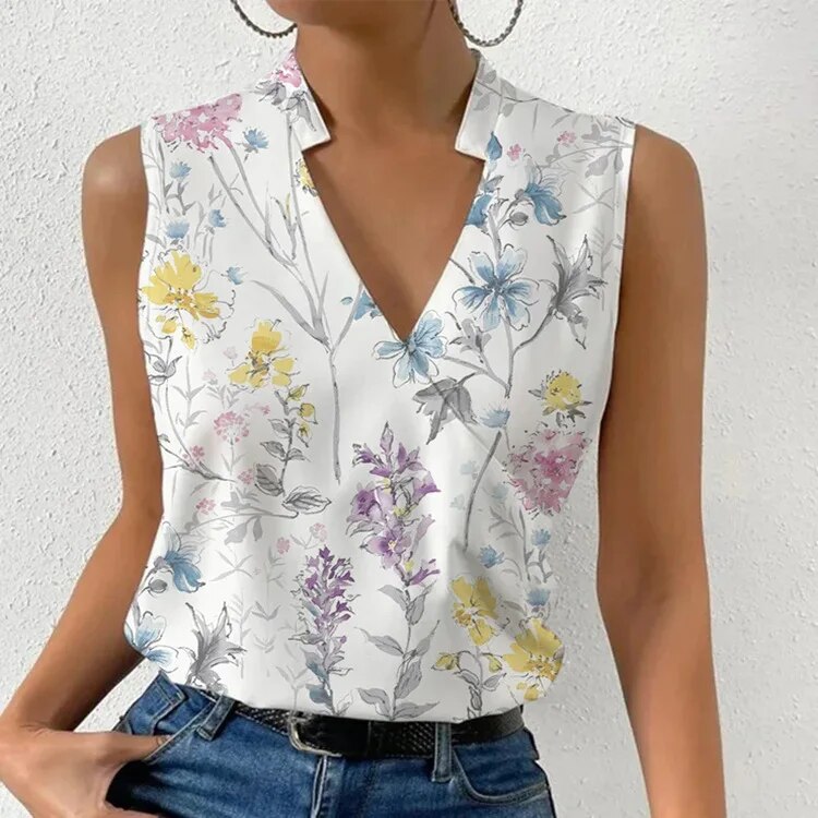 Schickes ärmelloses Damen-Top - Denise