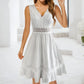 Amelie - Weißes Spitzen-Sommerkleid