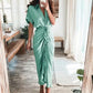 Clara - Roséfarbenes Hemdkleid mit Bandage