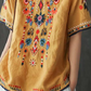 Elisa | Bestickte, lockere Ethno-Bluse