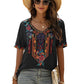 Elsa | Bestickte mexikanische Slim Fit Bluse