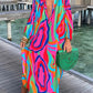 Helena - Elegantes lockeres langärmeliges Kleid