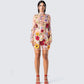 Flower Elegantes Midikleid - Rox