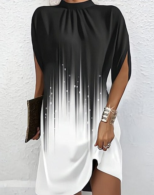 CIELO - mode kleid mit fledermausärmeln