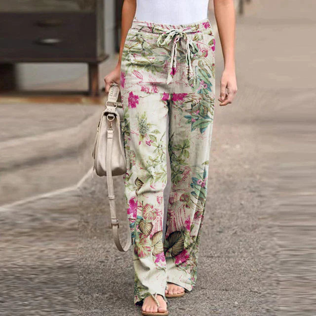 NORA - Vintage Print-Hose