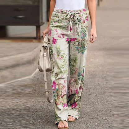 NORA - Vintage Print-Hose
