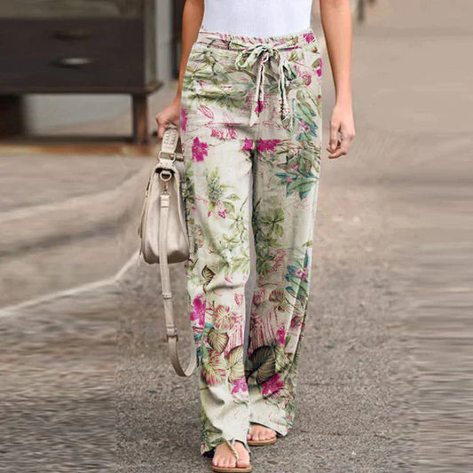 NORA - Vintage Print-Hose