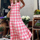 Sofi - Rosa Sommer Boho Kleid