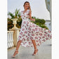 Emilia - Florales Midikleid mit Volants