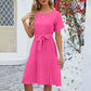 Emma - Mintgrünes Plisseekleid