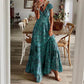 Amelie - Elegantes Maxikleid in Blautönen