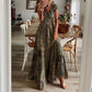 Amelie - Elegantes Maxikleid in Blautönen
