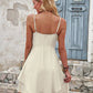 DAPHNE - Gerafftes Minikleid
