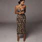 Leopardenmuster-Minikleid - Ayleen