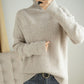 PureWear® - Chevron Langarmpullover mit hohem Halsausschnitt